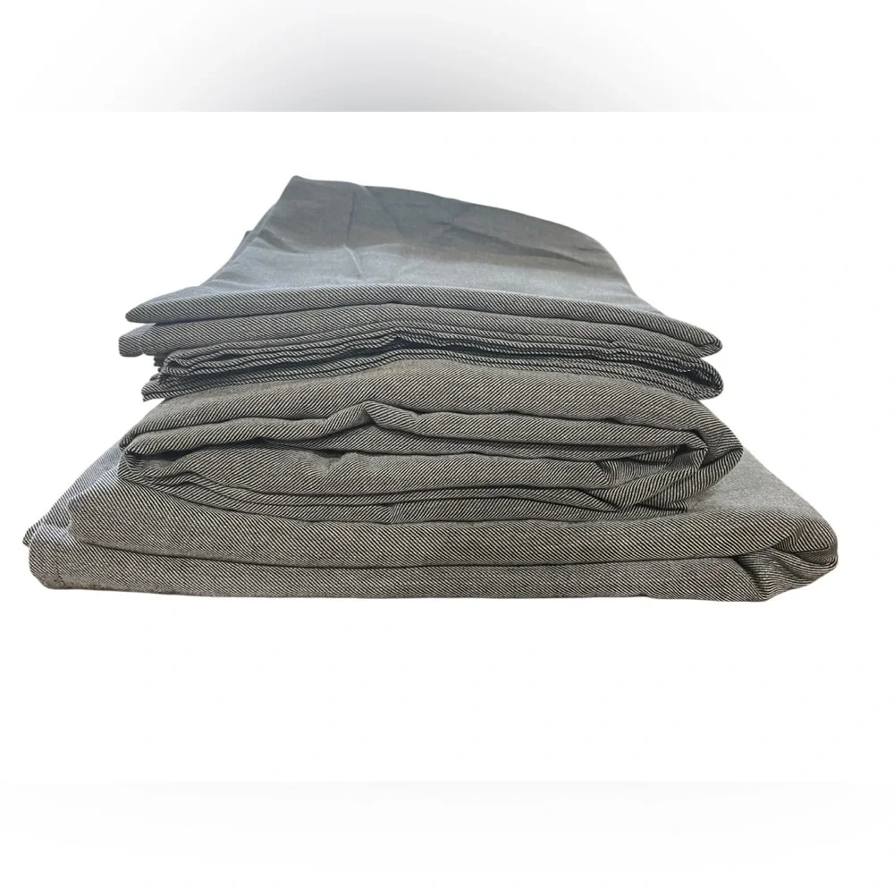 Tommy Bahama King Sheet Set NWOT-Fitted, Flat, 2 Pillowcases/Blue Gray
